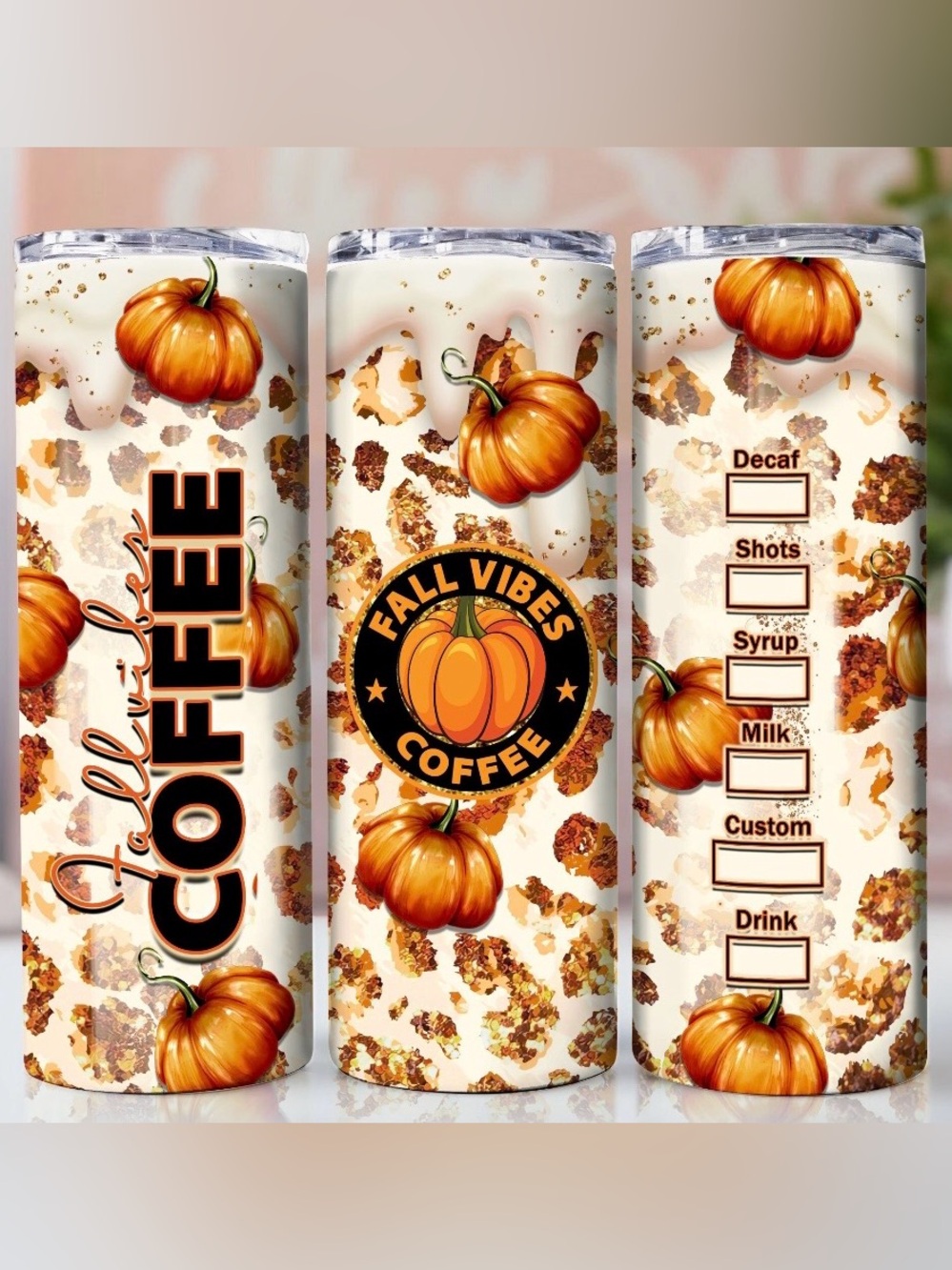 Pumpkin Travel Tumbler